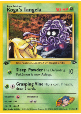 Koga's Tangela (G2 81)