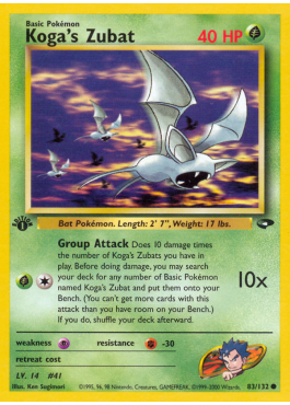 Koga's Zubat (G2 83)