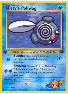 Misty's Poliwag (G2 89)