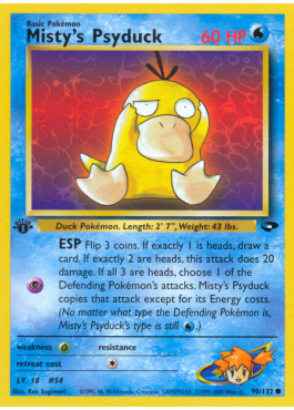 Misty's Psyduck (G2 90)