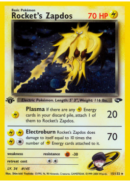 Rocket's Zapdos (G2 15)