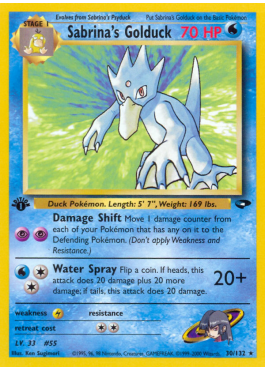 Sabrina's Golduck (G2 30)