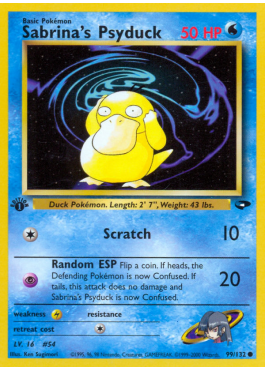 Sabrina's Psyduck (G2 99)