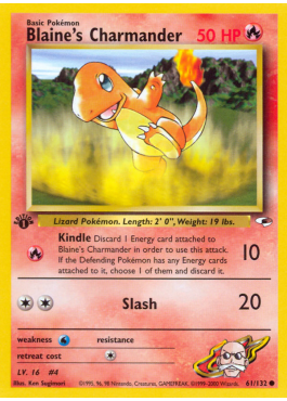 Blaine's Charmander (G1 61)