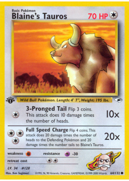 Blaine's Tauros (G1 64)