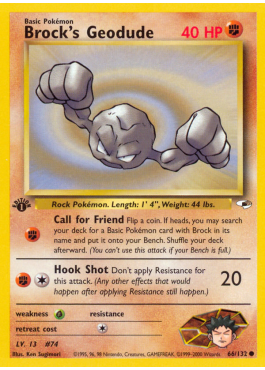 Brock's Geodude (G1 66)