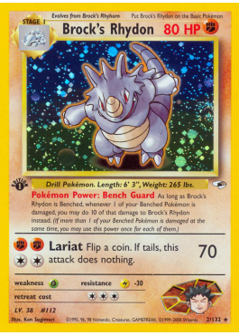 Brock's Rhydon (G1 2)