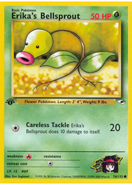 Erika's Bellsprout (G1 76)