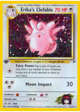 Erika's Clefable (G1 3)