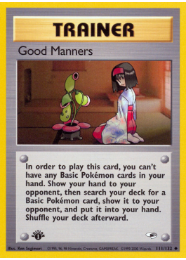 Good Manners (G1 111)