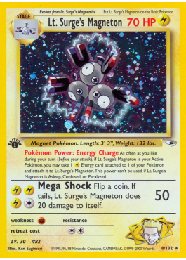 Lt. Surge's Magneton (G1 8)