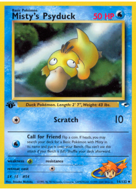 Misty's Psyduck (G1 54)