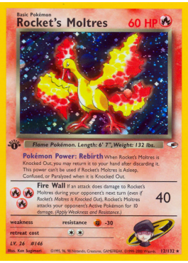 Rocket's Moltres (G1 12)