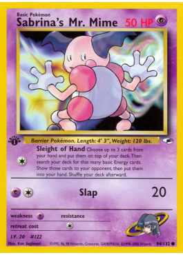 Sabrina's Mr. Mime (G1 94)