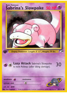 Sabrina's Slowpoke (G1 95)