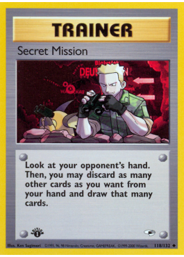Secret Mission (G1 118)
