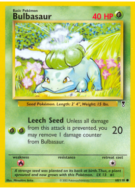 Bulbasaur (LC 68)