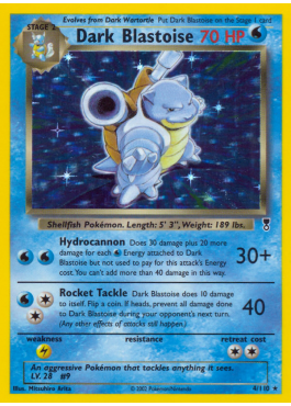 Dark Blastoise (LC 4)