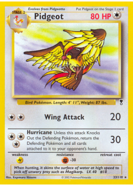 Pidgeot (LC 33)