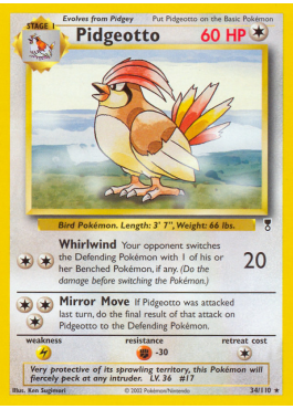 Pidgeotto (LC 34)