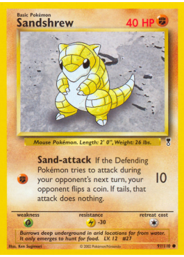 Sandshrew (LC 91)