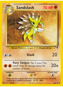 Sandslash (LC 62)