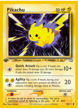 Pikachu (N1 70)