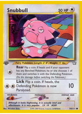 Snubbull (N1 74)