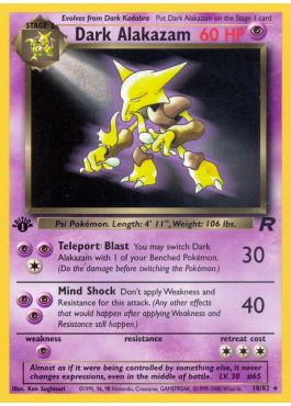 Alakazam obscur (TR 18)