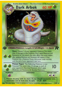 Arbok obscur (TR 2)