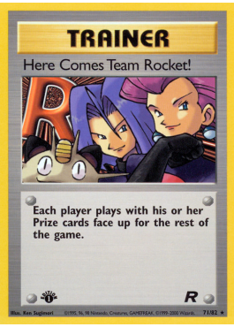 Et voilà les Team Rocket ! (TR 71)