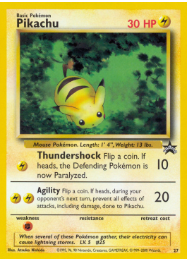 Pikachu (PR 27)