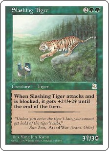 Slashing Tiger