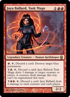 Jaya Ballard, mage de force