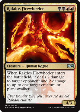 Acrobate de feu de Rakdos