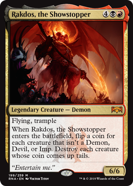 Rakdos, le clou du spectacle