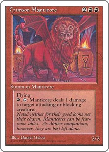 Manticore pourpre