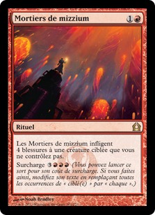 Mortiers de mizzium