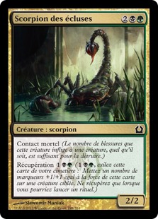 Scorpion des écluses