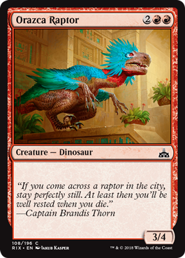 Raptor d'Orazca