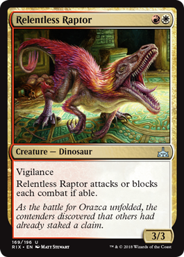 Raptor implacable