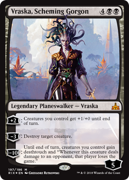 Vraska, gorgone rusée