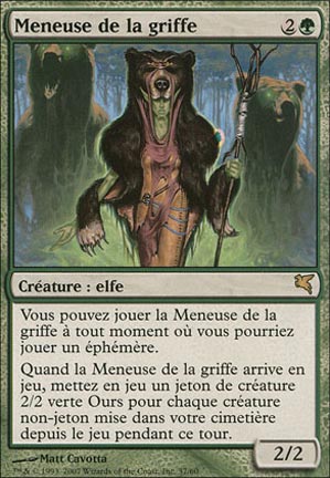 Meneuse de la griffe