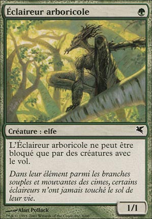 Éclaireur arboricole