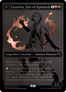 Chandra, Feu de Kaladesh / Chandra, flamme rugissante