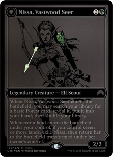 Nissa, voyante de Vastebois / Nissa, sage animiste