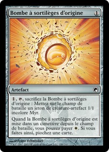 Bombe à sortilèges d'origine