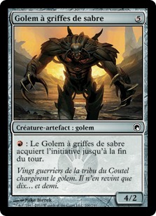 Golem à griffes de sabre