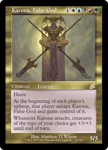 Karona, fausse divinité