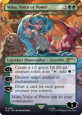 Freyalise, Fureur de Llanowar
